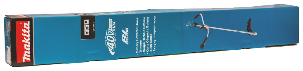 Akku-Rasentrimmer MAKITA UR101CZ 36V nur mit Akku-Rucksack PDC01,430mm