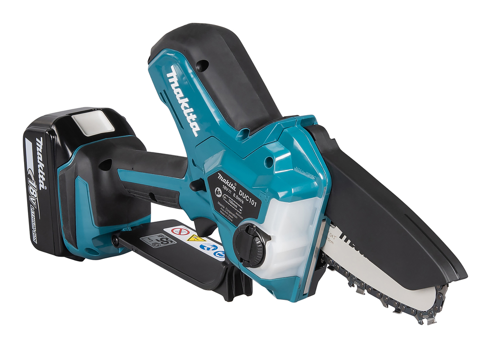 Akku-Kettensäge MAKITA DUC101SF 18V Schnittlänge 10cm,Akku 3Ah,Ladegerät