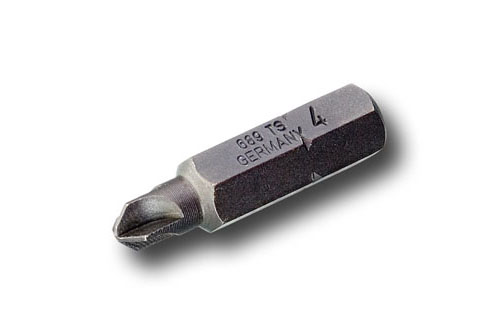 Schraubendreherbit 1/4" Vier-Wing TORQ-SET 8 mm, 689 TS 8