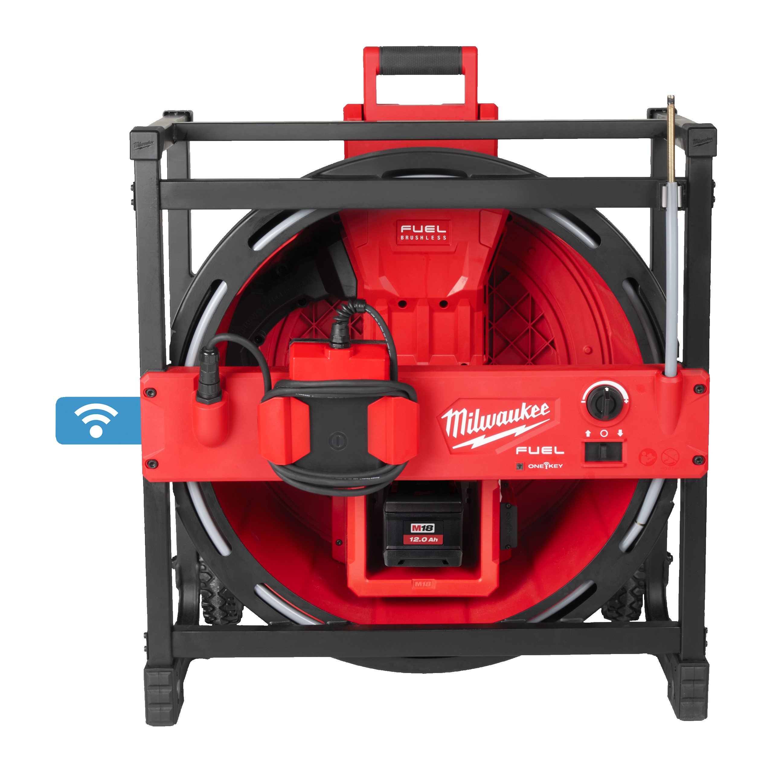 Akku-Rohrreiniger MILWAUKEE 18V mit flexibler Welle M18HSFSM-122