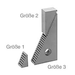 Spannunterlagen Gr.3/71-208mm Stufenhöhe für Treppenspanneisen