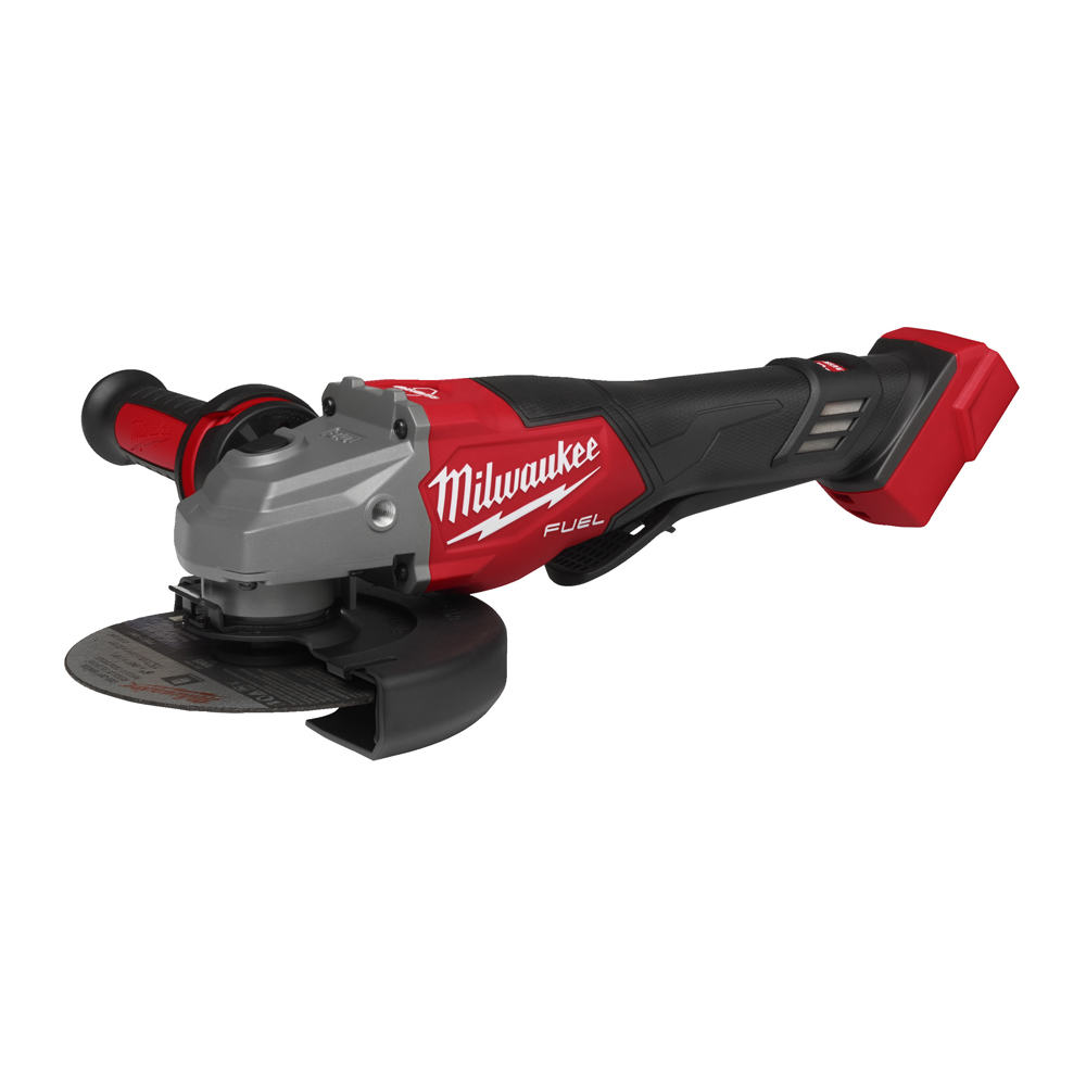 Akku-Winkelschleifer 125mm MILWAUKEE 18V mit Paddelschalter M18FHSAG125XPDB2-0X
