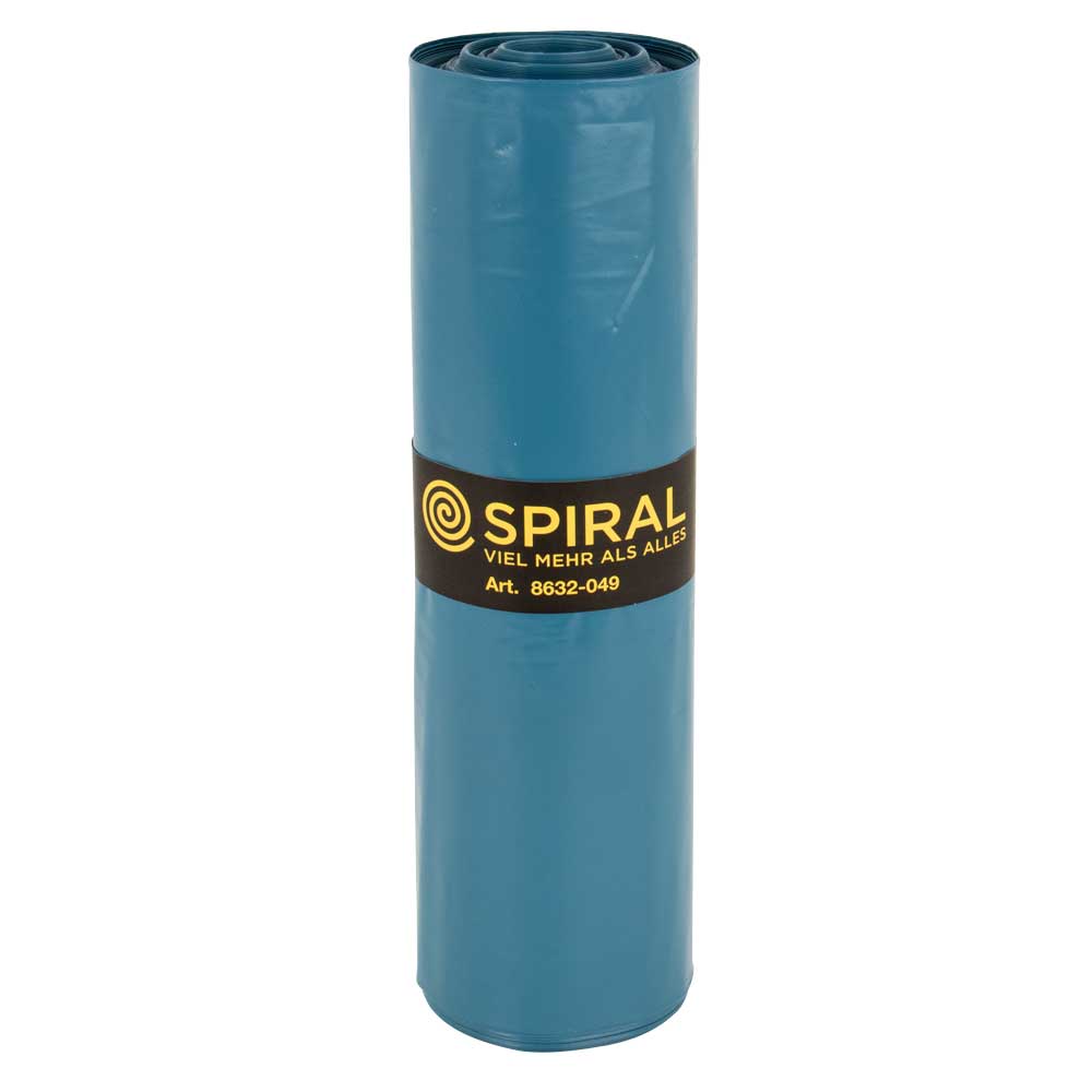 Müllsäcke 120l, blau, 700x1100 25 Stück/Rolle, 70µm, LDPE