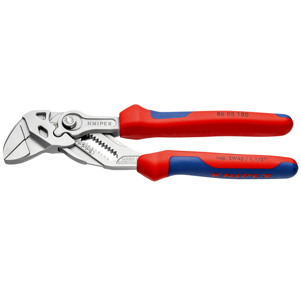 Zangenschlüssel 180 mm Zange und Schraubenschlüssel