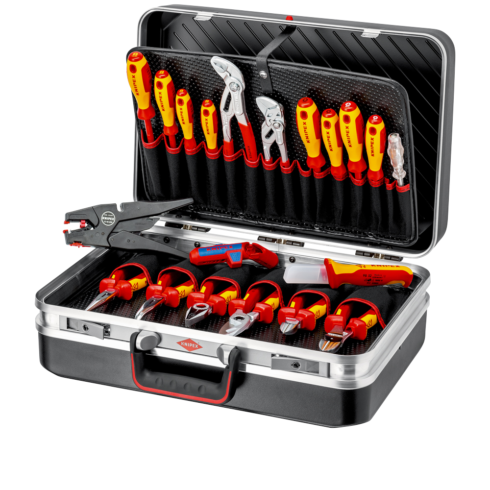 KNIPEX Werkzeugkoffer Elektro 20-teilig