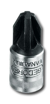 Schraubendrehereinsatz 1/4" Kreuzschlitz PZ