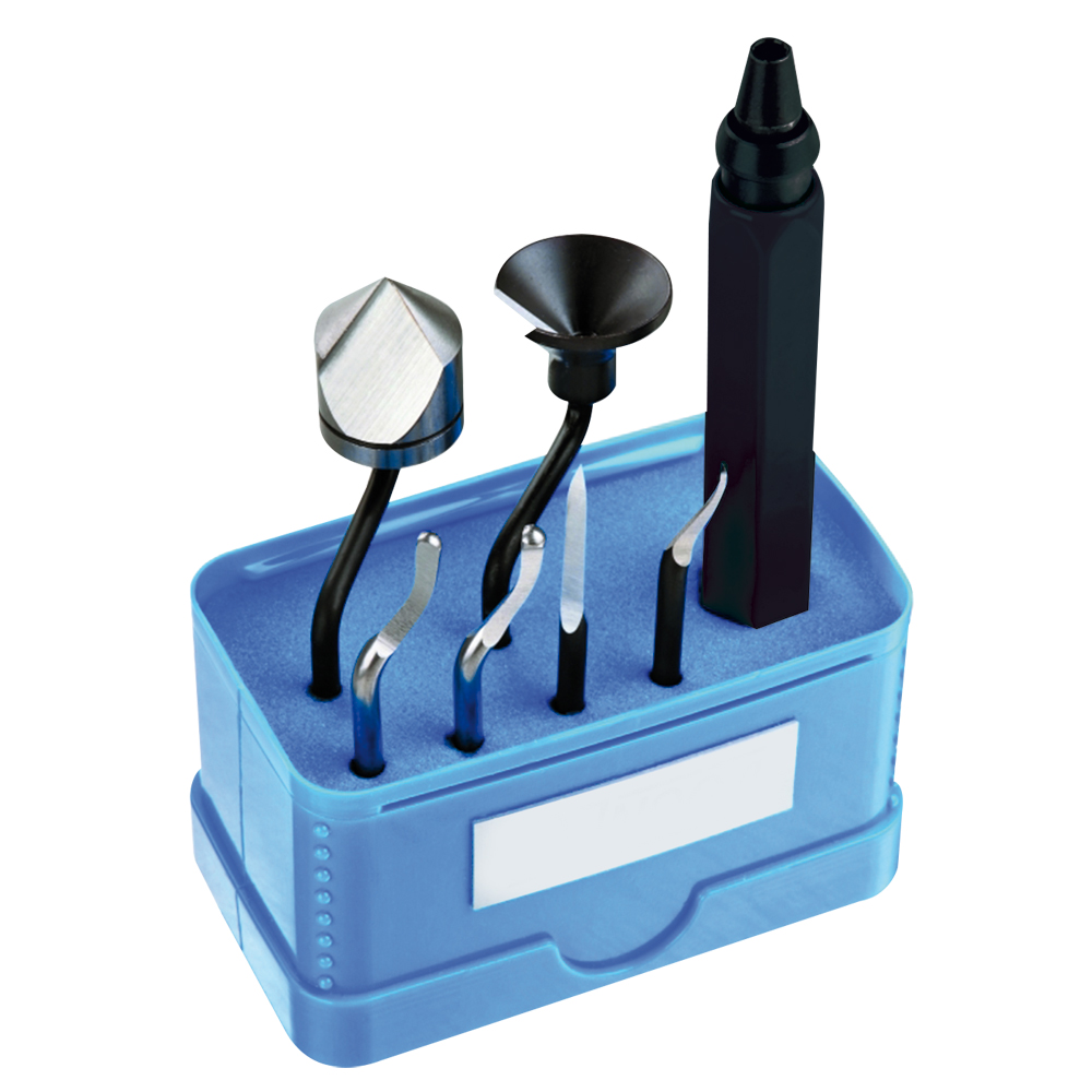 Multitool Schab-u.Entgratbox 7-teilig Universalbox für Metallbearbeitung