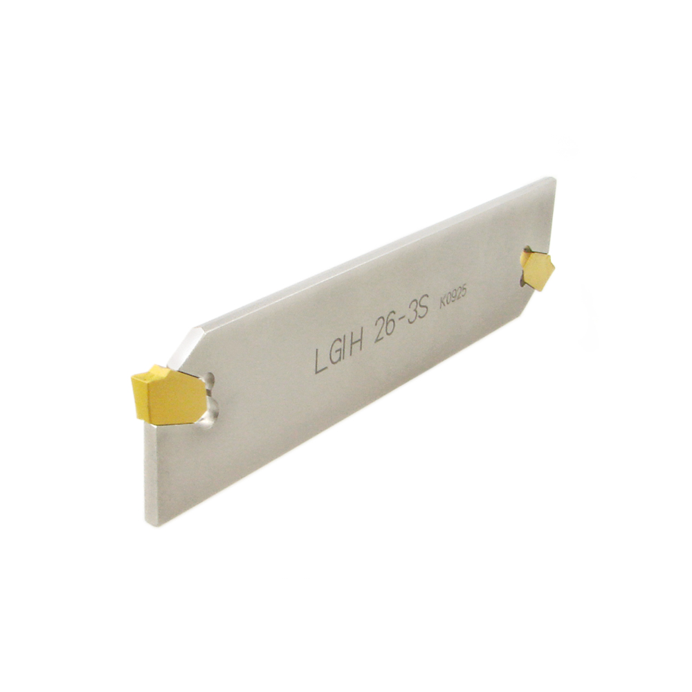 Abstechschwert EAS-LGIH 26-3S , für Spannblock H=26, Plattengr. 3mm, Höhe Schwert (H): 26mm, Plattengröße (CW): 3mm