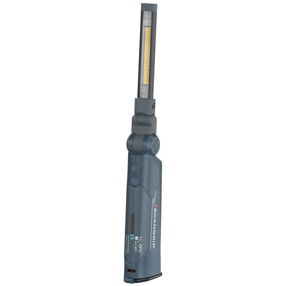 Inspektionsleuchte MINI SLIM 3-in-1,2W 3,7V LiIon,IP30,Magnet+Haken,Ladegerät