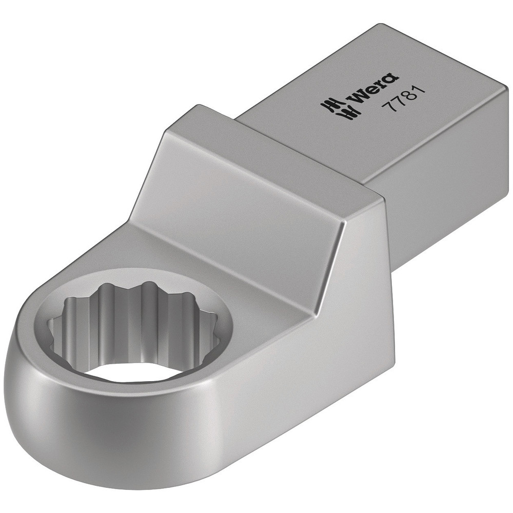 Einsteck-Ringschlüssel WERA, für Drehmomentschlüssel,Vandium-Extra, Schlüsselweite: 19mm, Länge: 64mm