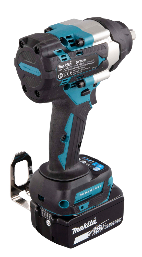 Akku-Schlagschrauber DTW701RTJ,18V 1/2" 700Nm,Ring/Stift 2xAkku 5Ah,Ladeg,Koffer