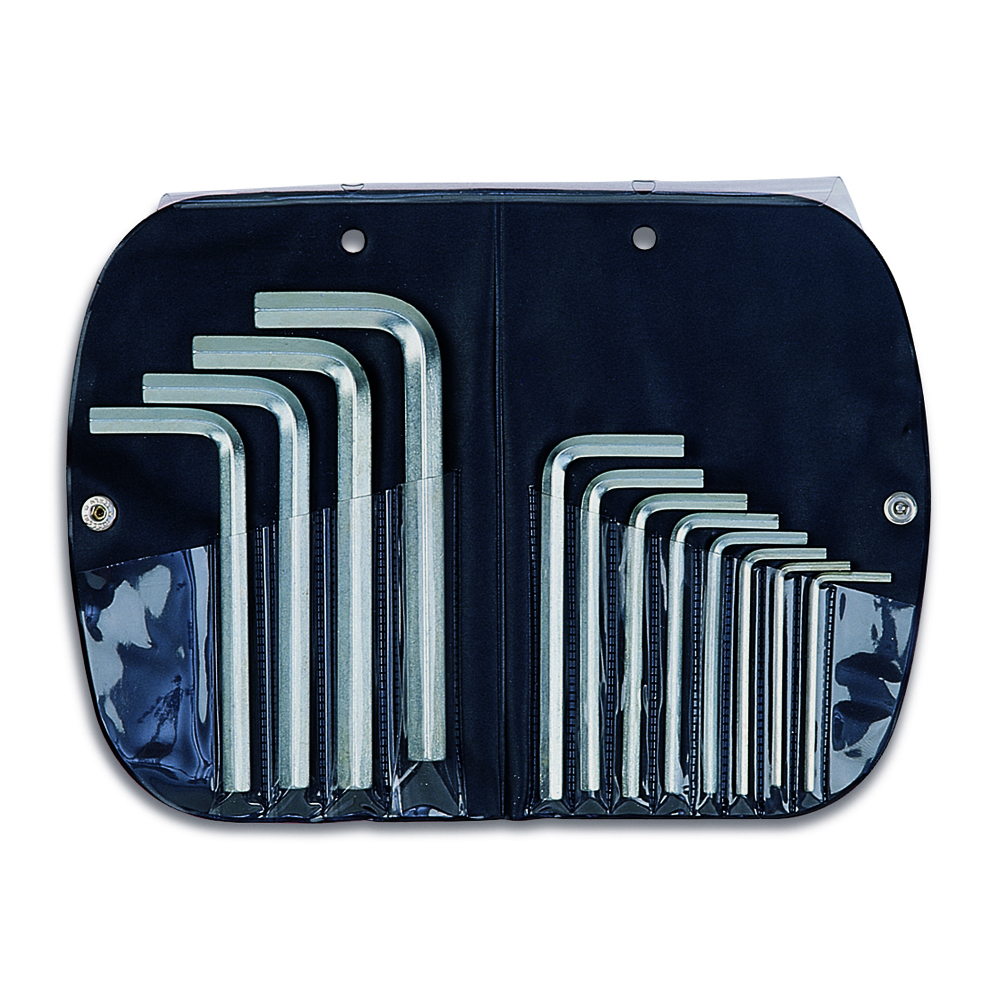 6-Kant-Stiftschlüssel-Satz U280Se12/mm 12-teilig,Vanadium-USAG-Extra,in Tasche