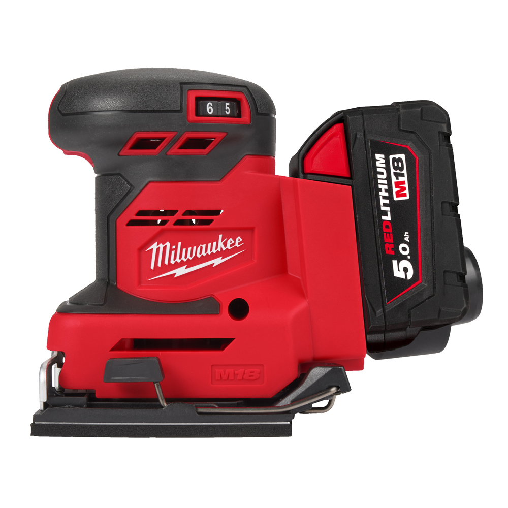 Akku-Exzenterschleifer MILWAUKEE 18V M18BQSS-502B