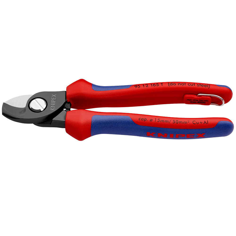 KNIPEX Kabelschere mit Befestigungsöse