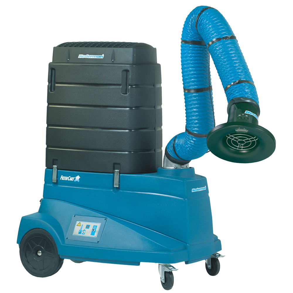 Schweißrauchabsaugung W3/3m mobile Filterbox,230V,1050m³/h,3m Absaugarm
