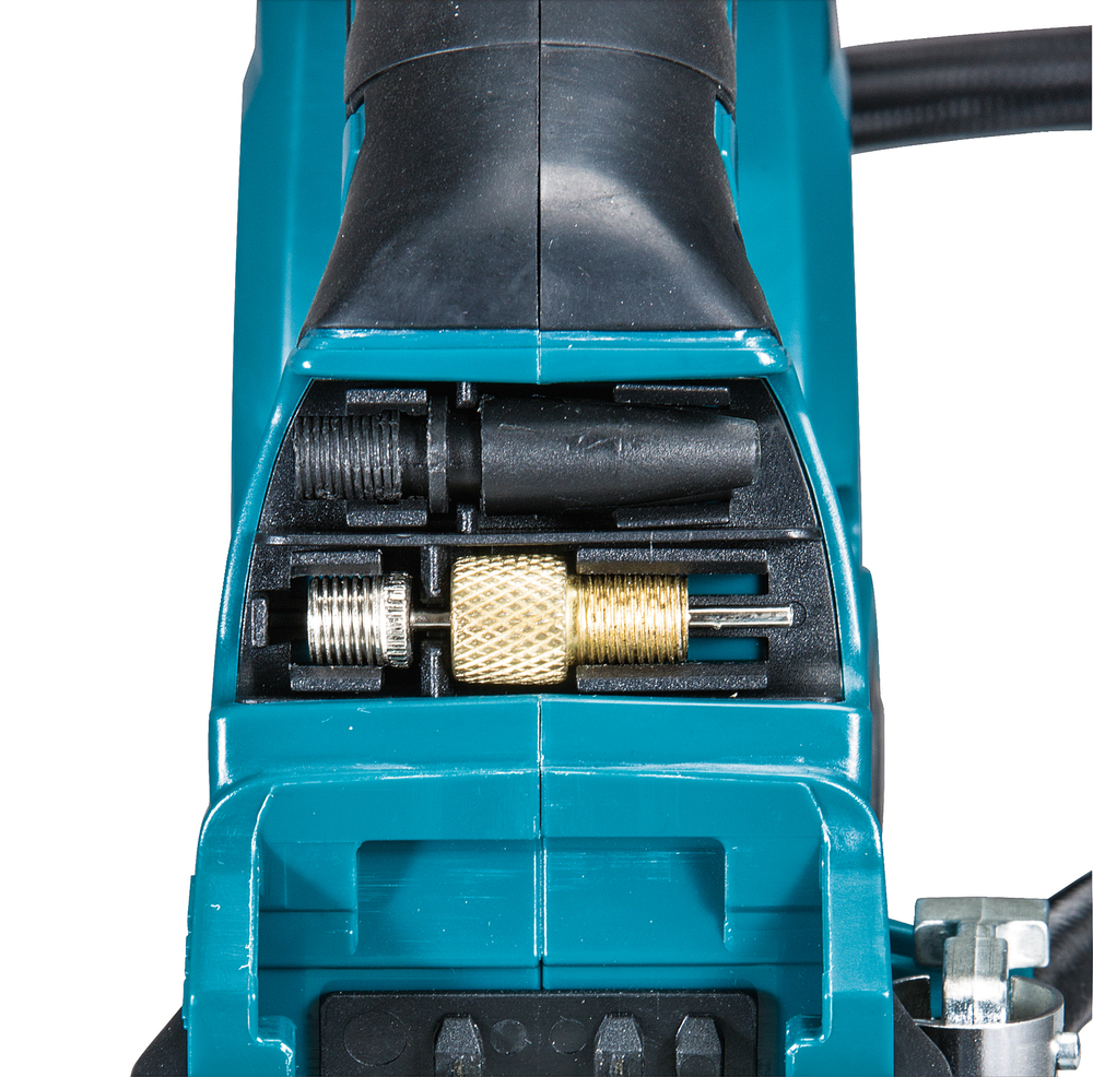 Akku-Kompressor MP100DZ 12V max. 8,3bar 65cm Schlauch, Arbeitslicht und Adapter