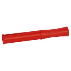Stretch-Miniroll-Hand-Abwickler mit Abziehsperre und Daumenstopp,125mm