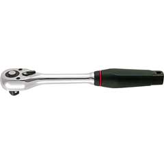 Feinstzahnknarre FIX 3/8" 72 Zähne Chrom-Vanadium,mit Nussabzug-Sicherung
