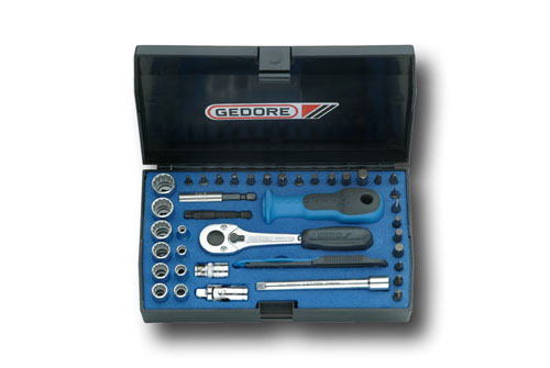 Steckschlüssel-Satz 1/4" 40-tlg UD-IN-IS-PH-PZ-TX, D 20 TMU-10