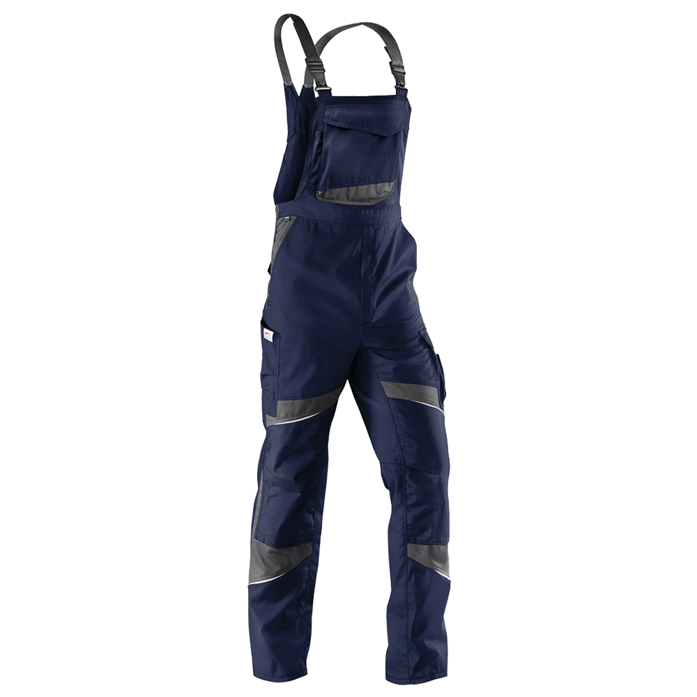 Latzhose ACTIVIQ, 50473-113-46, Größe: 52, Farbe: marine/grau