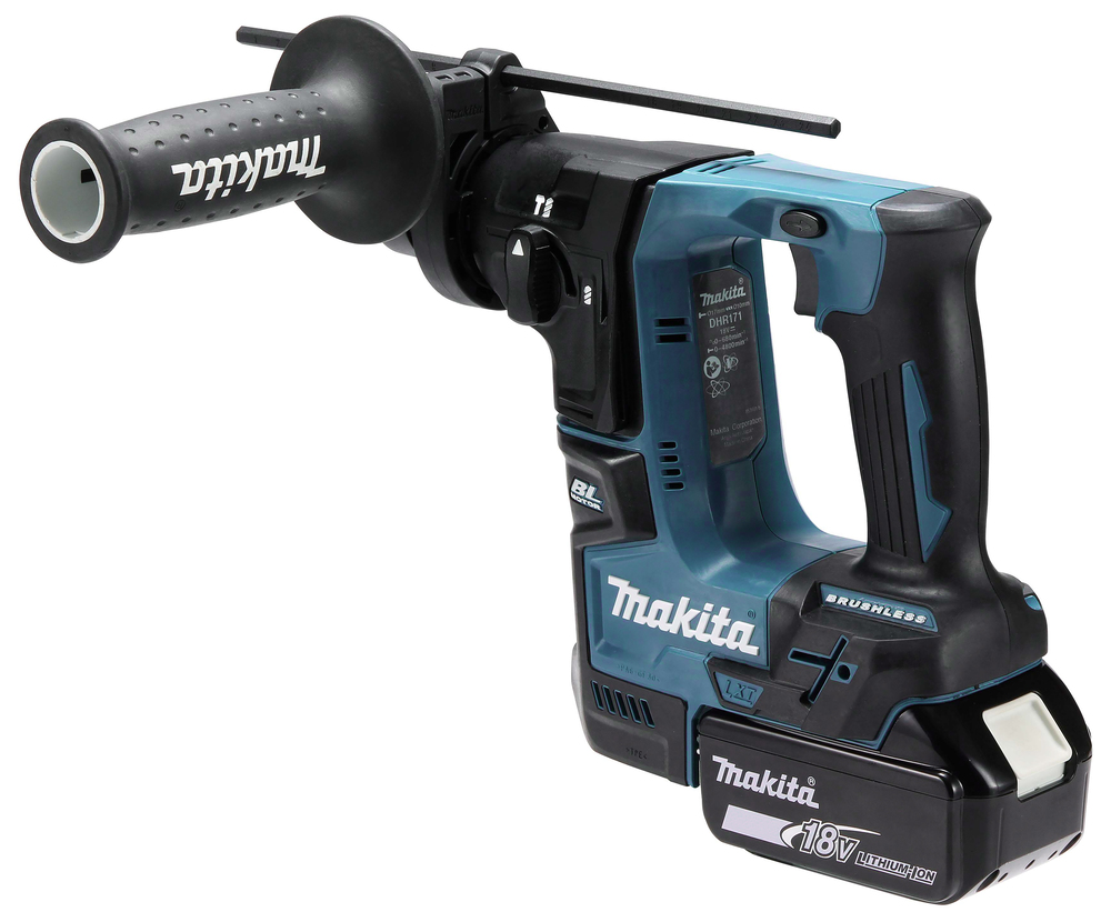 Bohrhammer DHR171RTJ,18V,13mm inklusive 2xAkku 5Ah,Ladegerät,Koffer