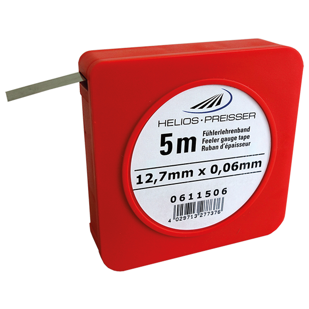 Fühlerlehre in Dose 0,09mm,5m lang,13mm breit