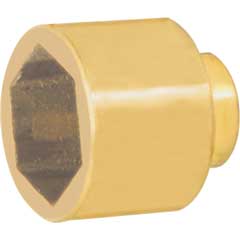Cu-Be Stecknuss 1/2" , antimagnetisch,nicht funkenreißend, Schlüsselweite: 8mm