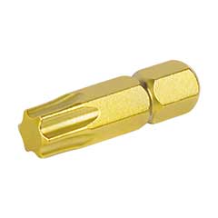 TORX-TIN-Direkt-Bit 1/4", für höchste Belastung, Abtrieb: TX30, Länge: 25mm