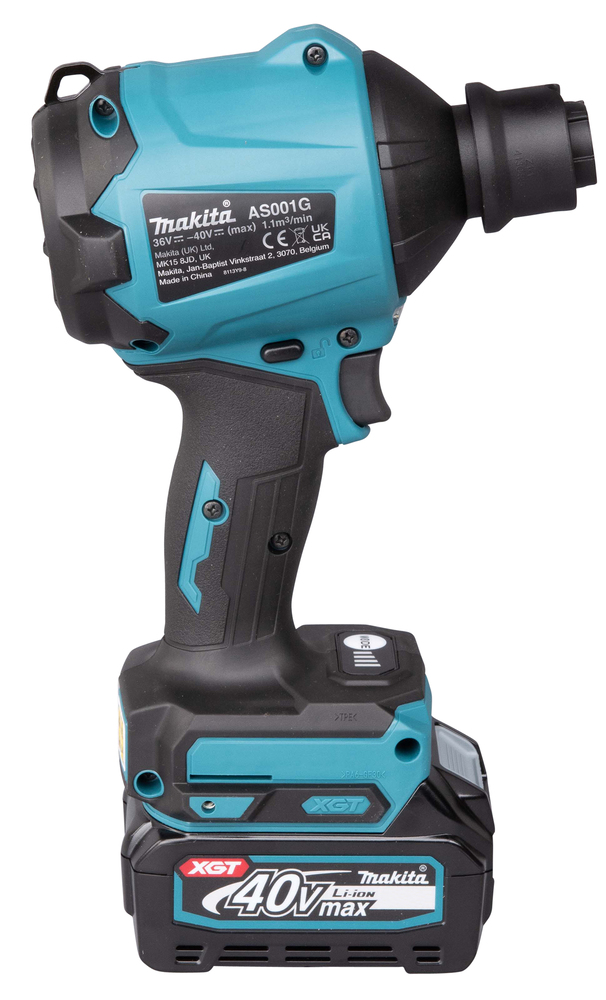 Akku-Gebläse MAKITA AS001GA101 40V 1x2Ah Akku und Ladegerät
