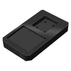 Tischfuss für Lampenfussgröße 60x60mm 2319-...+2336-... Leuchten (Modelle 99)