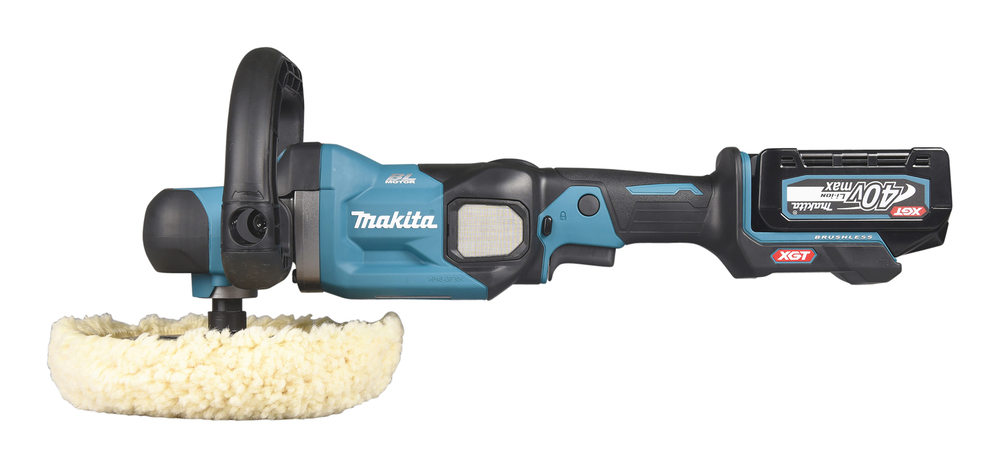 Akku-Polierschleif.MAKITA PV001GM101 40V Ø165mm,3,8kg,4Ah,Koffer und Ladegerät