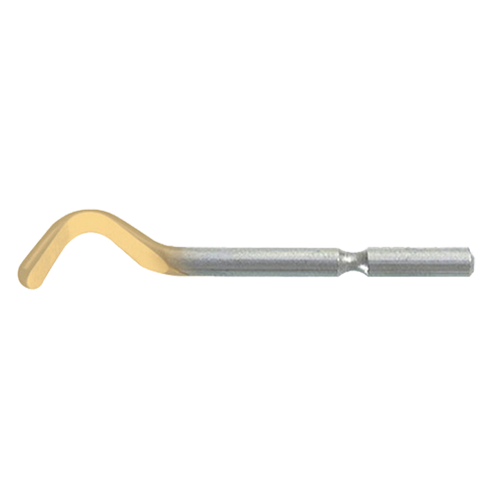 Klinge S30/TIN zu GRATNIX Entgrater 3,2mm Ø,titannitrid-beschichtet