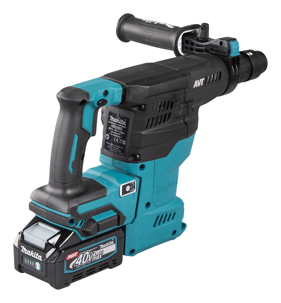 Akku-Bohrhammer MAKITA HR009GM201 40V 3,9J,2xAkku 4Ah,Ladegerät,Koffer