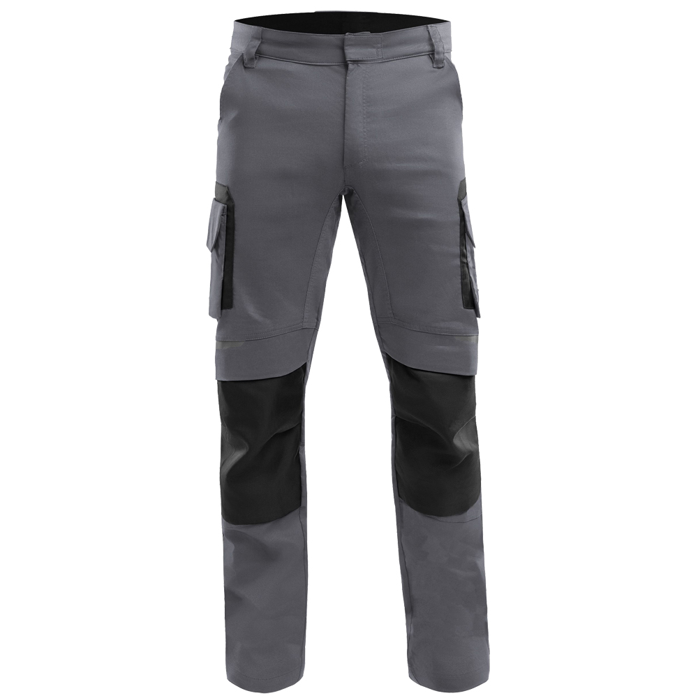 PRO+ Bundhose, Farbe: grau/schwarz, Größe: 29