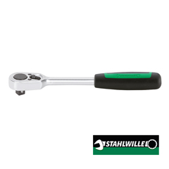 Knarre STAHLWILLE 1" mit Umschalthebel ergonomisch geformter Handgriff