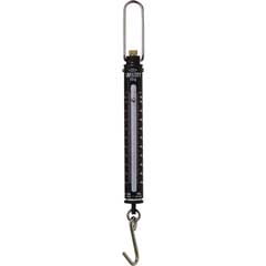 Federwaage zylindrisch 0-10kg vernickelt,schwarze Skala,Feinwiegung
