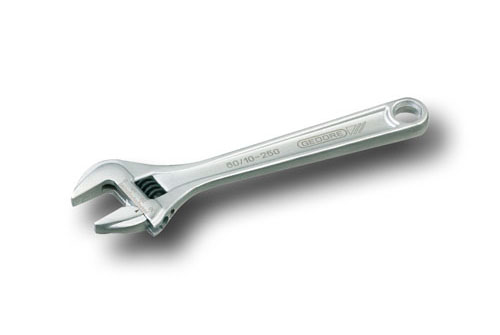 Einmaulschlüssel verstellbar 12" 60 CP 12