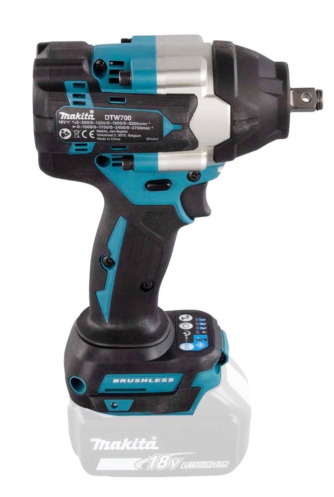 Akku-Schlagschrauber DTW700Z,18V 1/2" 700Nm,Ringfeder ohne Akku-Ladeg.-Koffer