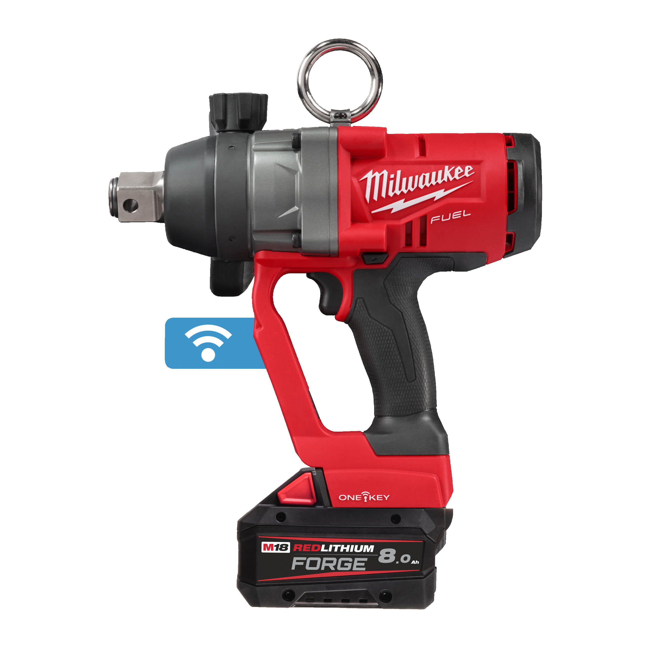 Akku-Schlagschrauber 1" MILWAUKEE 18V mit Sprengring M18ONEFHIWF1-802X