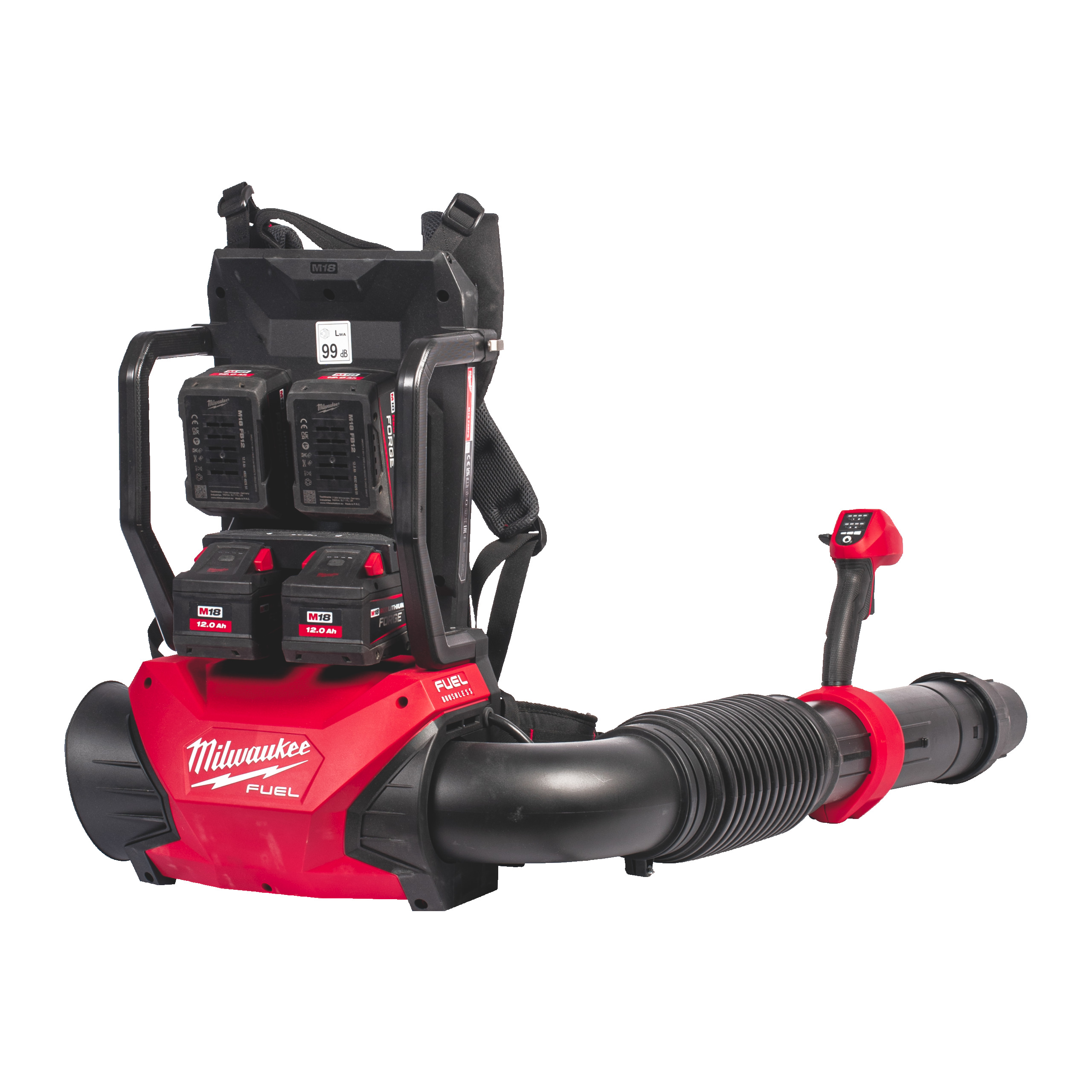 Akku-Rucksackgebläse MILWAUKEE 18V M18F2BPB-124