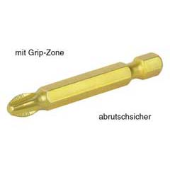 TIN-Direkt-Bit 1/4" PH3x150mm lang für höchste Belastung,DIN 3128