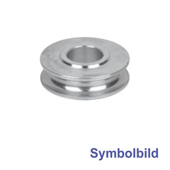 Ersatzbiegerolle 10-12mm,Aluminium zu Rohrbiegesatz Art.Nr.1111-019