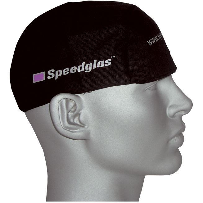 Schweißermütze SPEEDGLAS, schwarz aus feuerfestem Gewebe
