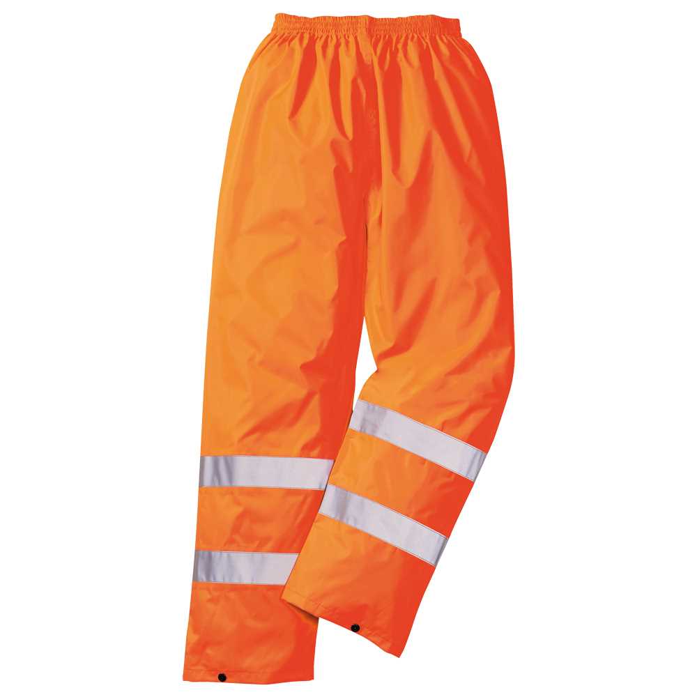 Regenüberhose Warnschutz EN 20471 Klasse 1,EN 343 3.1