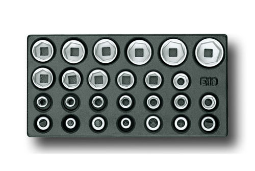 Satz Steckschlüsseleinsätze 1/2" in 1/3 ES-Modul, 1500 ES-19 IS