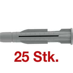 Universal-Knotendübe, Polypropilen, Durchmesser: 10mm