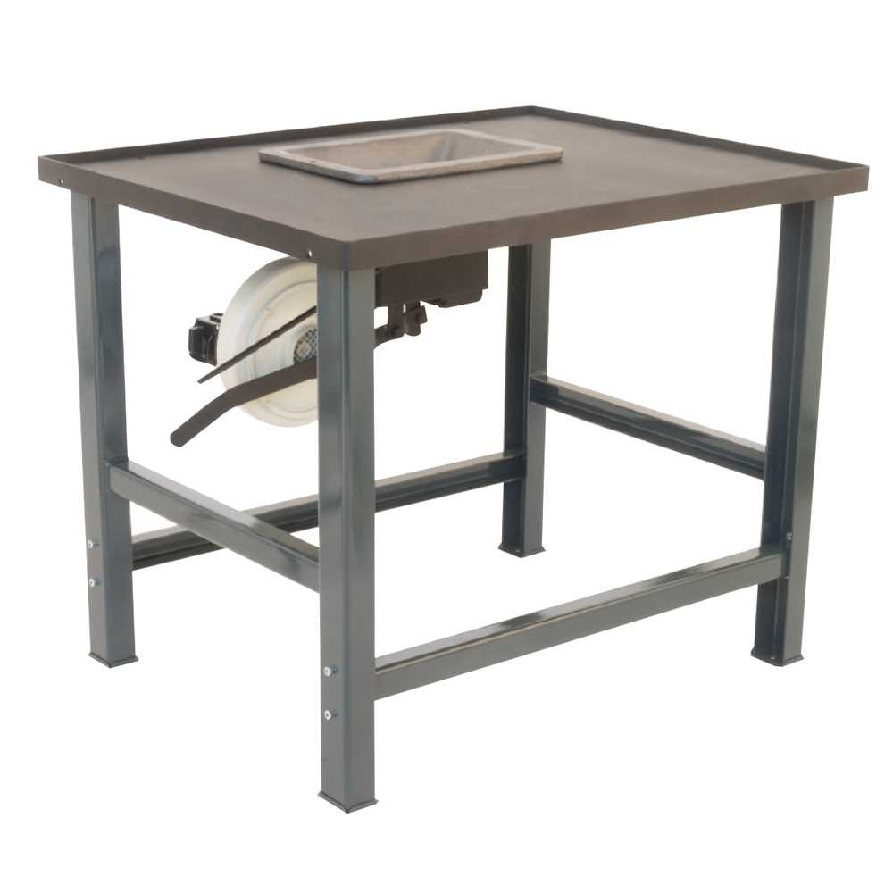 Industrie-Schmiedeherd 400V 1000x800x800 mit Esseund elektrischem Gebläse