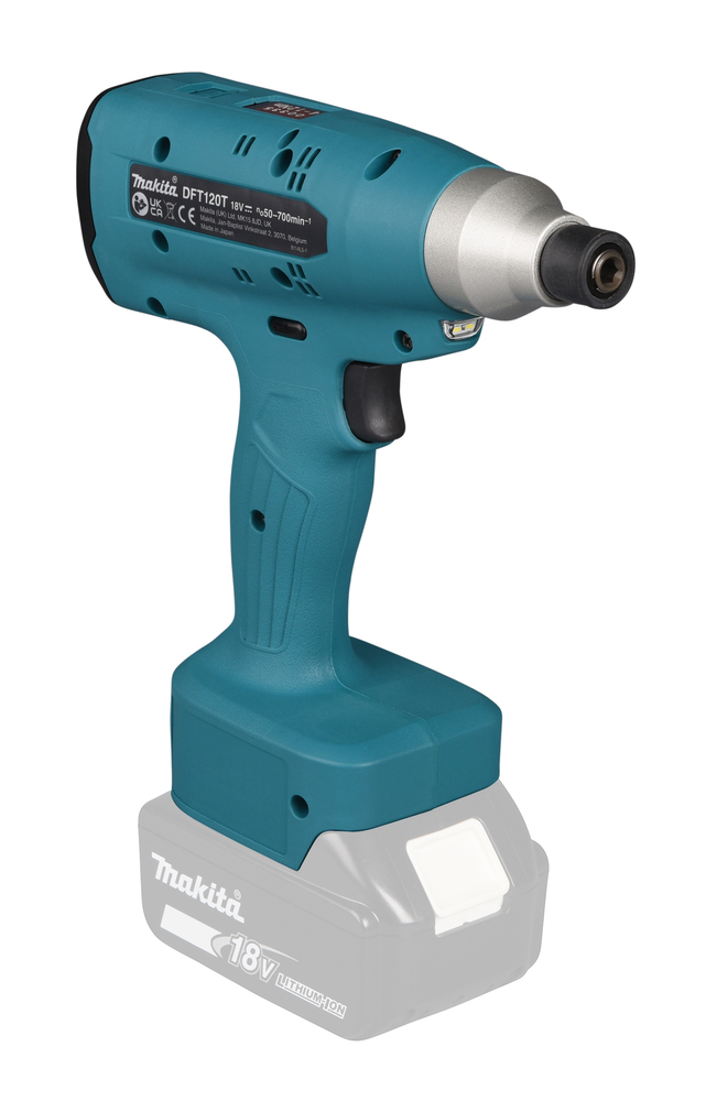 Akku-Schrauber MAKITA DFT120TMZ 18V 4-6Nm ,ohne Akku,Ladegerät u.Koffer