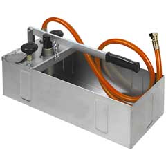 Druckprüfpumpe 0-50 bar INOX 12L Edelstahlbehälter