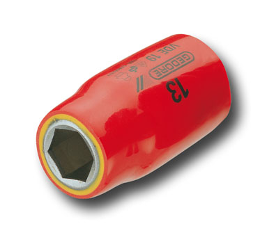 VDE-Steckschlüsseleinsatz 1/2" 6-kant